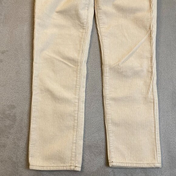 Pacsun Women's Corduroy Mom Jeans Size 24 High-Waisted Straight Fit - Picture 11 of 14
